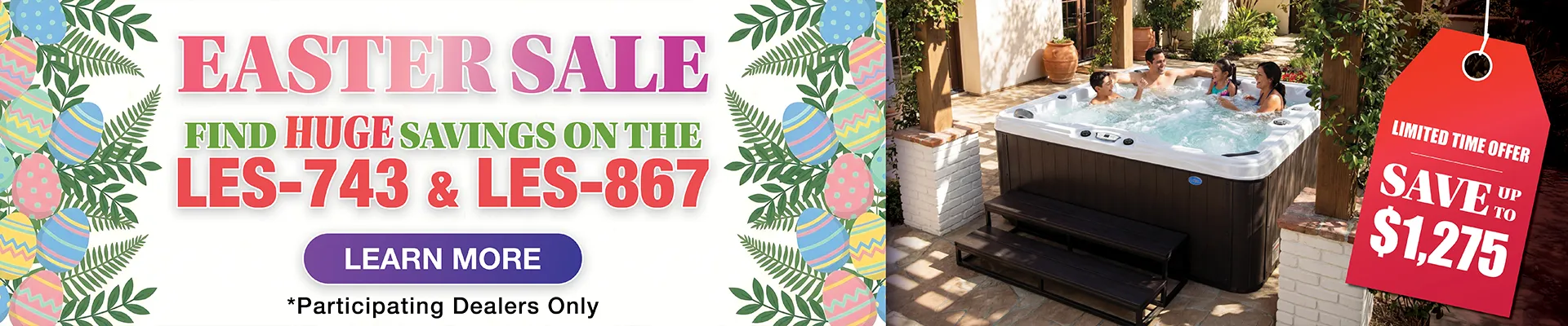 Calspas hot tub being used in a family setting - Dayton